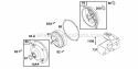 Part Location Diagram of 492291 Briggs and Stratton Hood Assembly